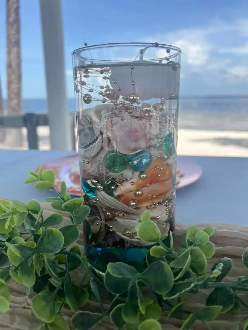 Beach Wedding Centerpiece