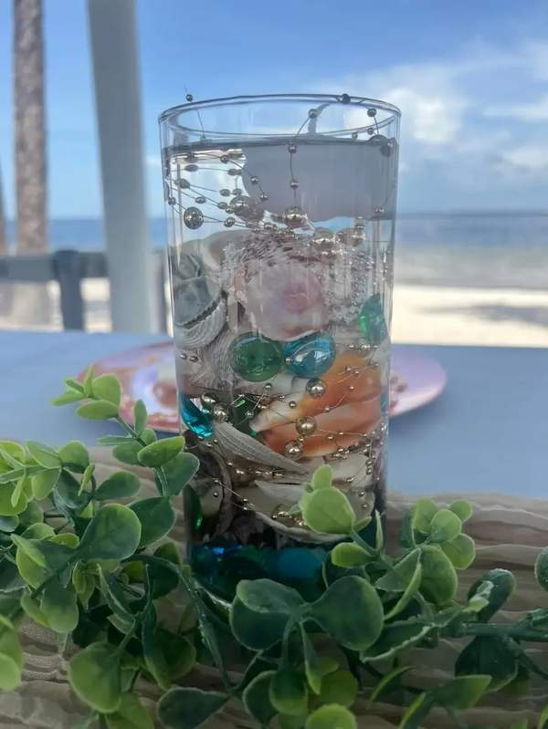 Beach Wedding Centerpiece