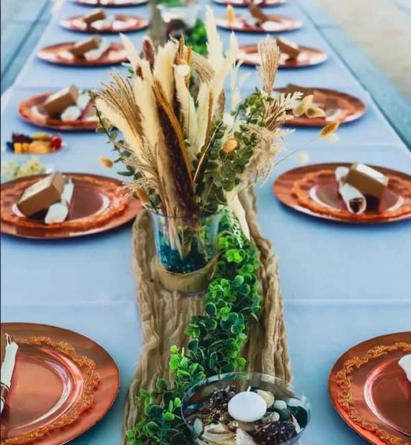 Modern Rustic Staging