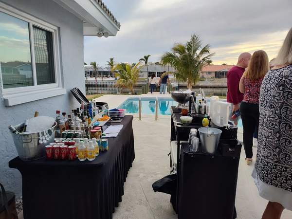 Waterfront Pool Party Bar